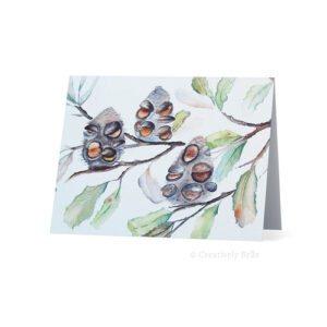 Banksia Seed Pods Greeting Card