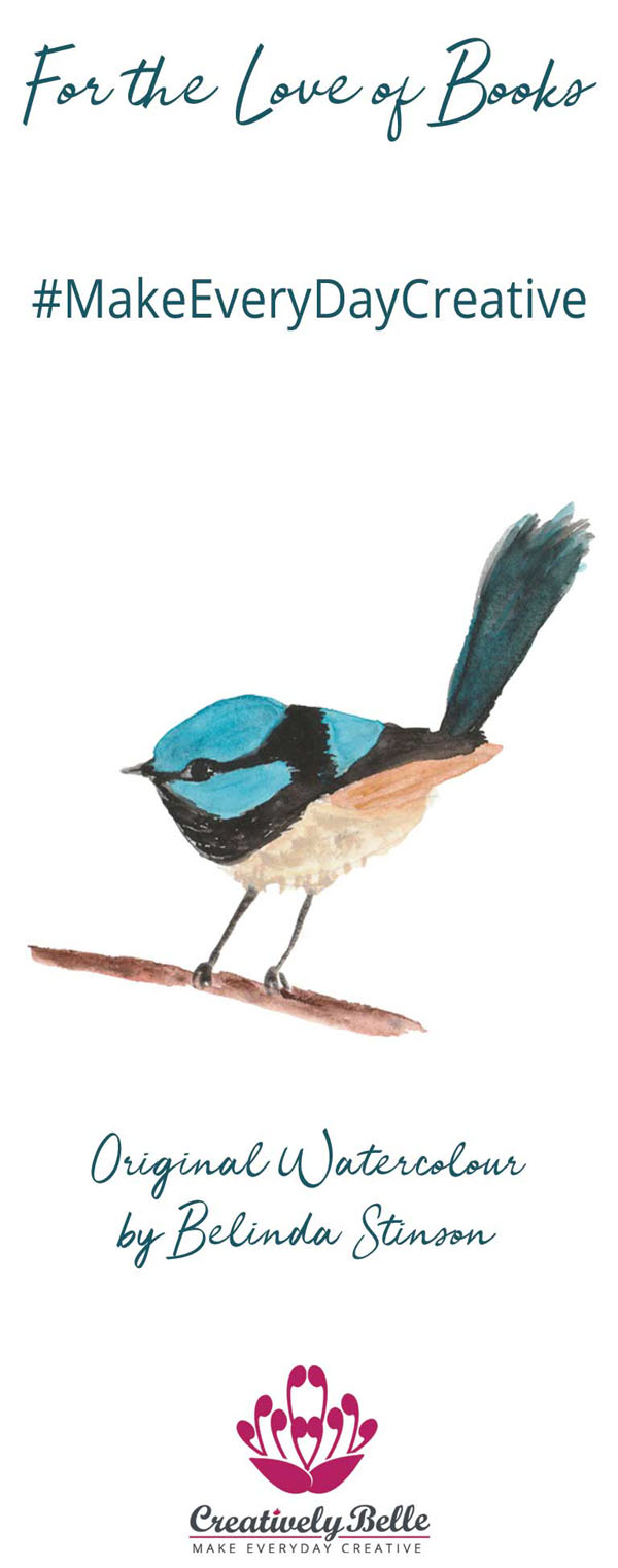 Blue Wren Bookmark and Magnet Gift - Image 3