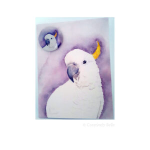 Cockatoo Card and Magnet Gift