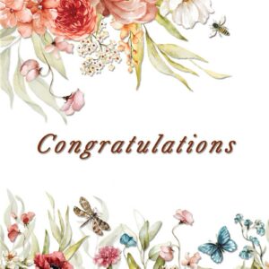 Congratulations Wedding Engagement Graduation Dutch Still Life greeting card made in regional Australia with recycled paper