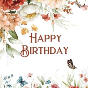 Happy Birthday Harmony Dutch Still Life greeting card made in regional Australia with recycled paper