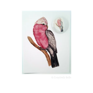 Galah Card and Magnet Gift