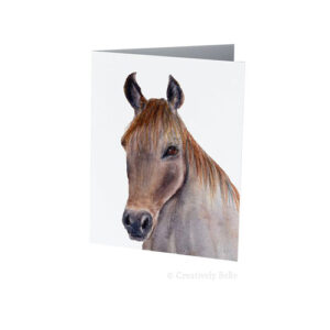 Spirited Horse Greeting Card