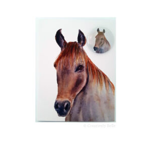 Horse Card and Magnet Gift