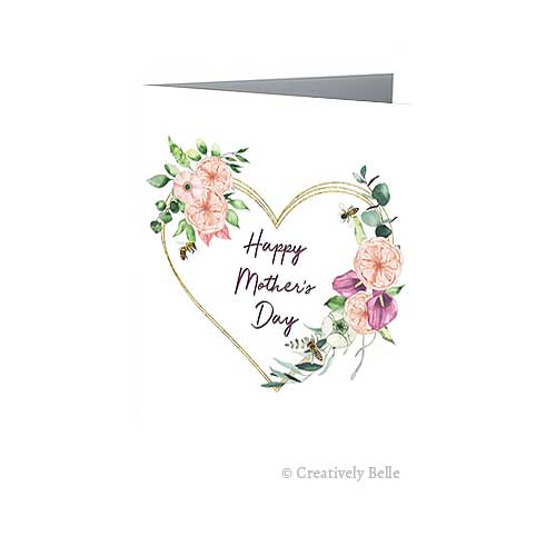 Say Happy Mother's Day with this beautiful Heart