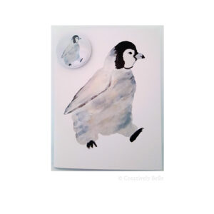 Penguin Card and Magnet Gift