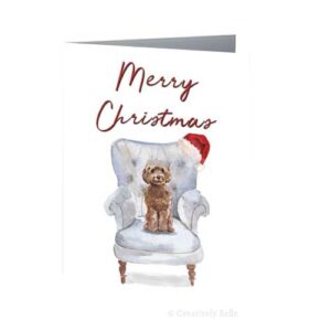 Tiara Christmas Greeting Card