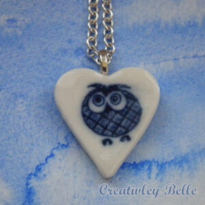 Joyful and cheeky owl necklace