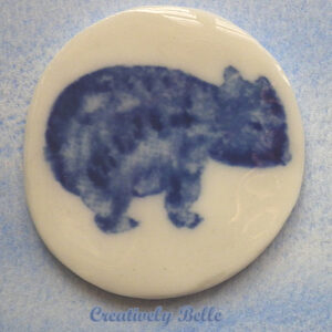 Sleeping baby wombat by Belinda