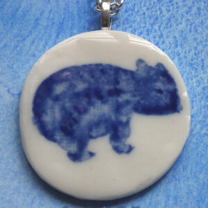 Sleeping baby wombat by Belinda